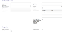 Configuración - Sincronización